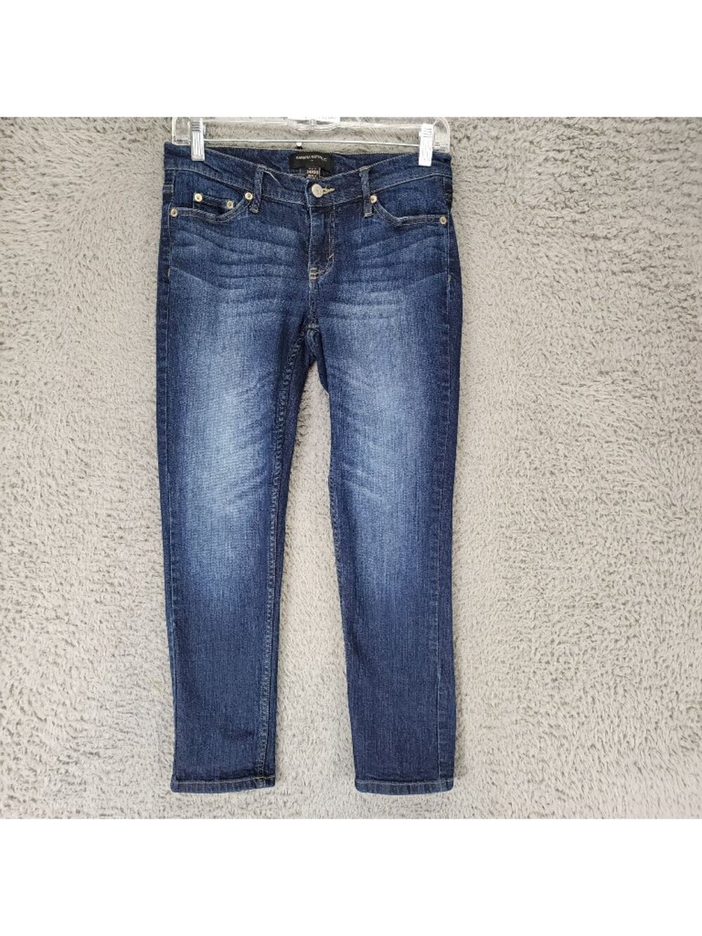 Banana Republic Jeans Womens 24 Petite Blue Stretch Denim Cropped
